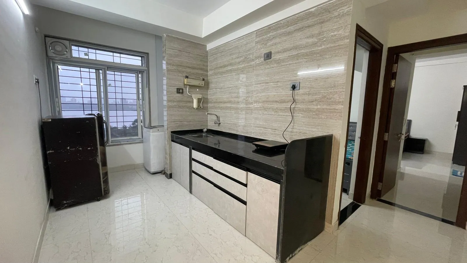 Equipped common kitchen access in our executive managed residency in Powai