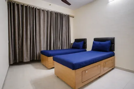 Fully furnished triple occupancy PG near SEEPZ tech hub